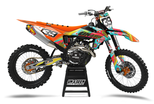 KTM Split By Light Graphics Kit -  Kaos