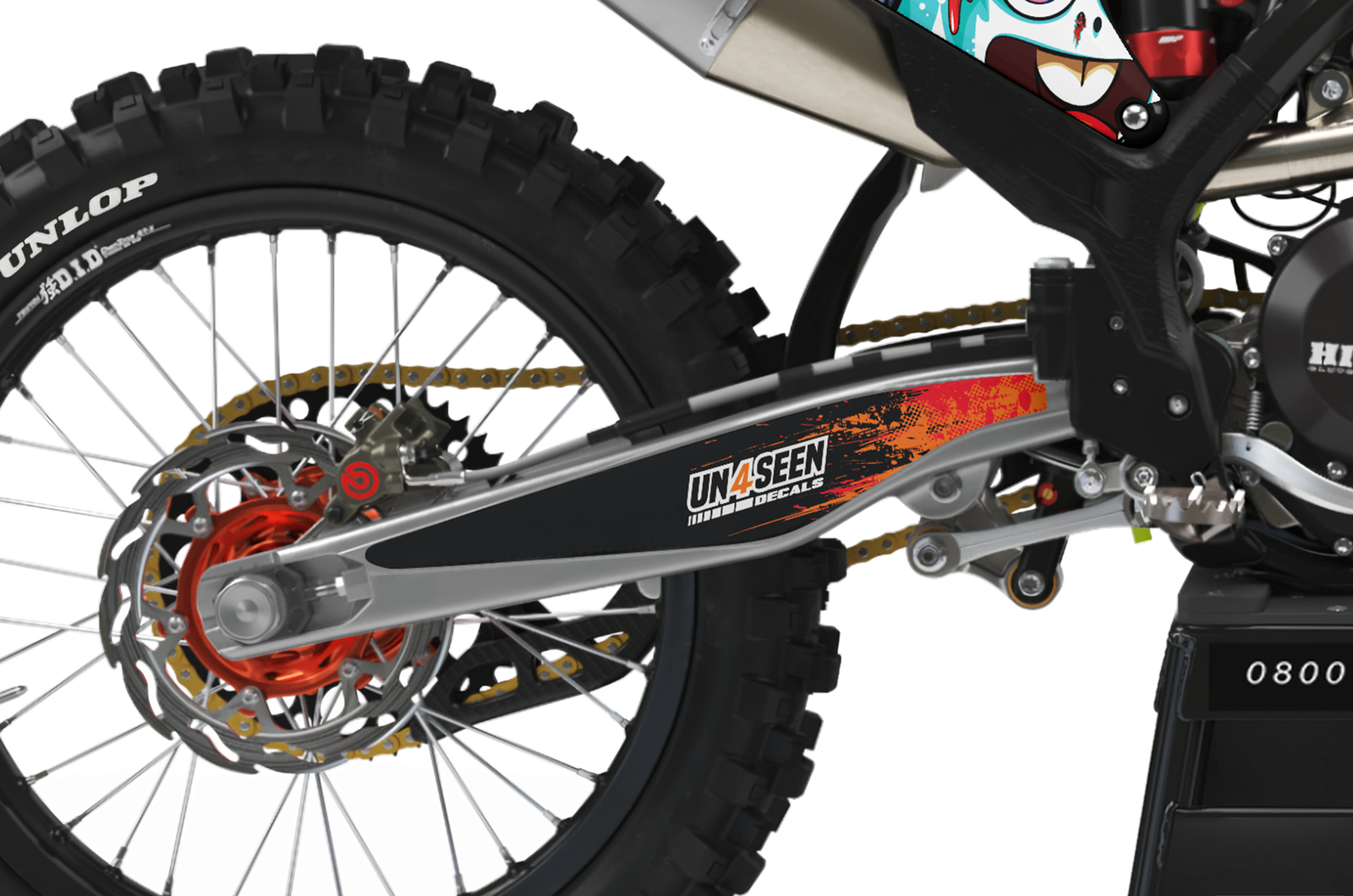 KTM Moaning Monsters Graphics Kit -  Little Brows