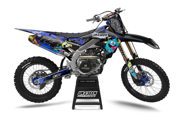 Yamaha Moaning Monsters Graphics Kit -  Mop Top - Moaning Monsters