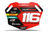 Pitboard Graphics (Board Included) - gas red