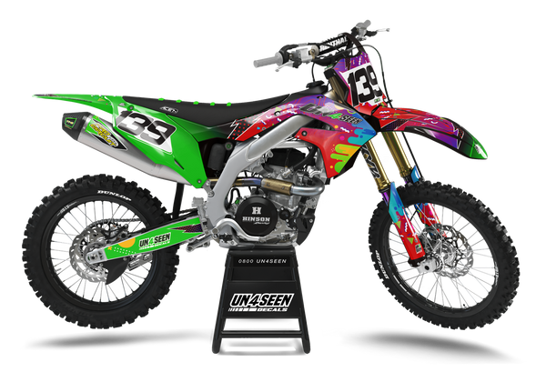 Kawasaki  Split By Light Graphics Kit - Mirror