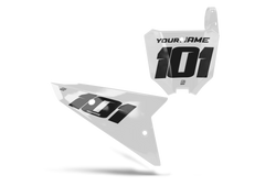 Honda Clean White Graphic Kit - CRF CR XR Models | All Years