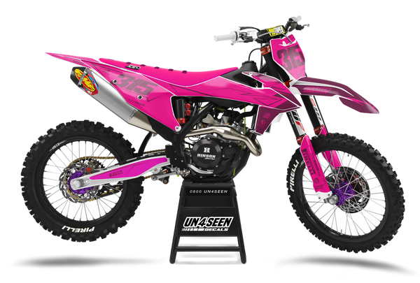KTM Zap Pink Graphic Kit - SX SXF XC XCF EXC EXCF Models | All Years