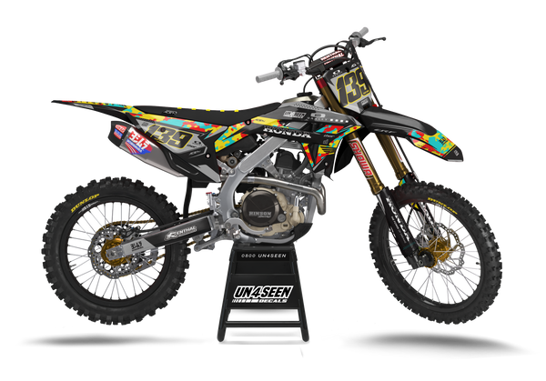 Honda Bomb Graphic Kit - CRF CR XR Models | All Years