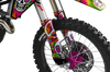Husqvarna Retro Yippies Graphics Kit - Drop Acid Not Bombs