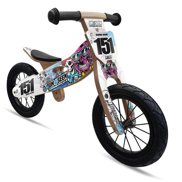 Un4seen Balance Bike - Skull Ice Cream