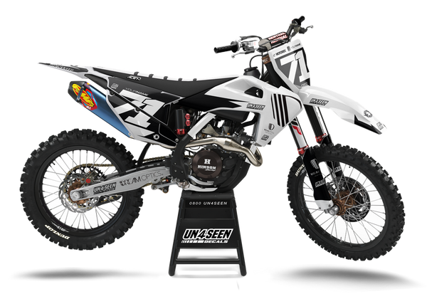 Husqvarna Fakie White Graphic Kit - TC FC TE TX FE FS FX Models | All Years