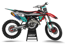 Gasgas Straight Graphic Kit - MC EC ES EX Models | All Years