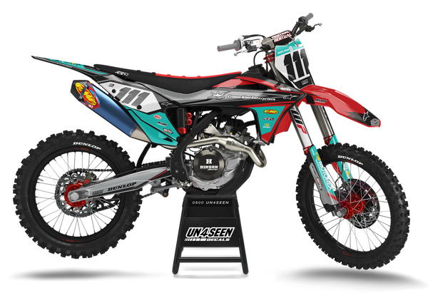 Gasgas Straight Graphic Kit - MC EC ES EX Models | All Years