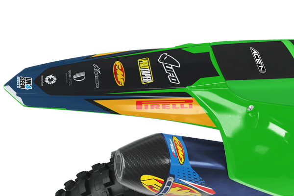 Kawasaki Trim Decal Kit - Pace