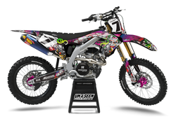 Kawasaki Gambling Joker Graphic Kit - KK KXF KDX KLX Models | All Years