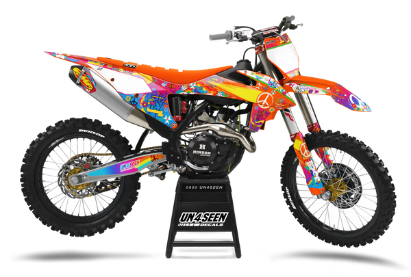 KTM Retro Yippies  Graphics Kit - Bliss
