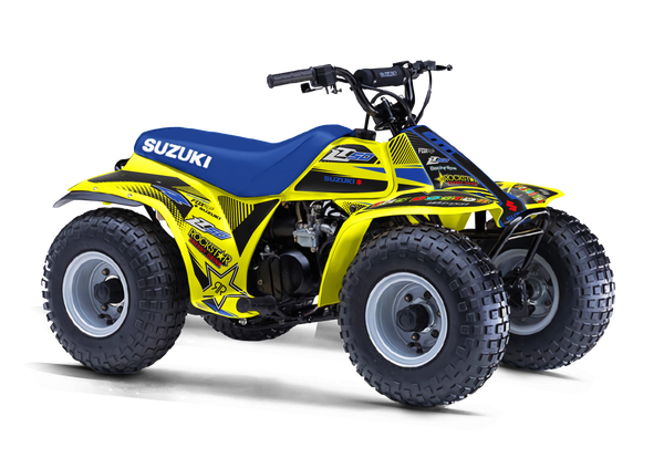 ADESIVI GRAFICI QUAD Suzuki Lt50 Decalcomanie Nome E Numero Mx - Foto 5