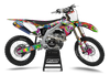 Kawasaki Retro Yippies Graphics Kit - Drop Acid Not Bombs