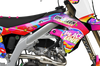 Kawasaki Retro Yippies Graphics Kit - Peace Love Party