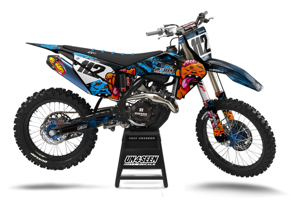 Husqvarna  Hissing Kittys Graphics Kit - HUNGOVER MEOW