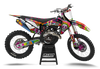Husqvarna Retro Yippies Graphics Kit - Drop Acid Not Bombs