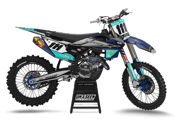 Husqvarna Straight Graphic Kit - TC FC TE TX FE FS FX Models | All Years