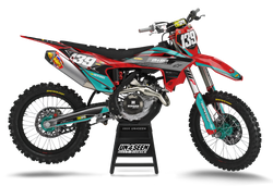 Gasgas Streak Graphic Kit - MC EC ES EX Models | All Years