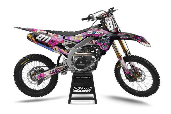 Yamaha Donut Graphic Kit - YZ YZF WR TTR PW Models | All Years