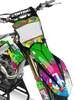 Kawasaki Retro Yippies Graphics Kit  - Bliss