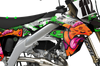 Kawasaki  Hissing Kittys Graphics Kit - HUNGOVER MEOW