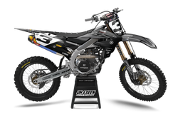 Yamaha Boss Black Graphic Kit - YZ YZF WR TTR PW Models | All Years