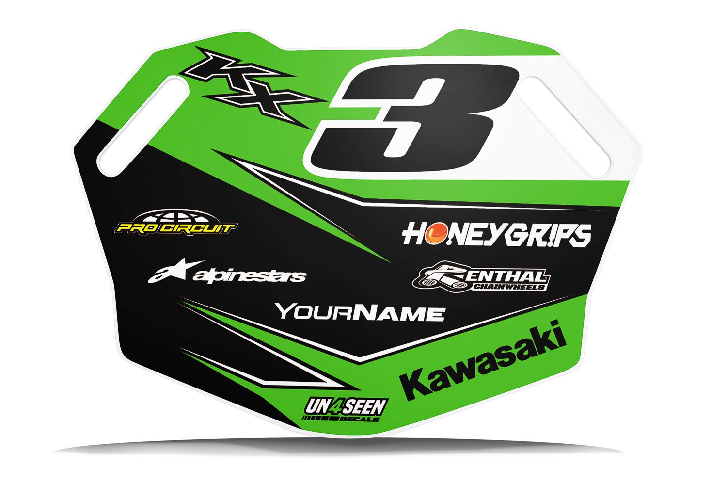 Pitboard Graphics (Board Included) - tomac green