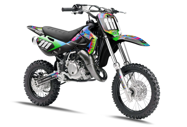 Kawasaki Tiedie Graphic Kit - KK KXF KDX KLX Models | All Years