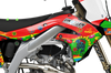 Kawasaki Retro Yippies Graphics Kit - Peace Not War
