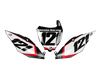 Honda Number Background Decals - Coops