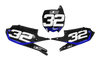 Yamaha Number Background Decals - Spazz