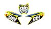 Suzuki Number Background Decals - Whizz