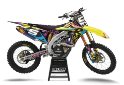 Suzuki Retro Graphic Kit - RMZ RM RMX DR DRZ JR Models | All Years