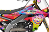 Yamaha Retro Yippies Graphics Kit - Peace Love Party