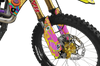 Suzuki Retro Yippies Graphics Kit  - Future Vision