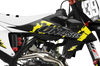 KTM  Split By Light Graphics Kit - Yellow Dash