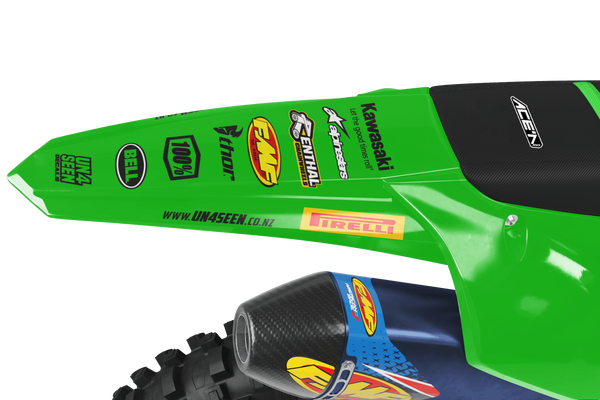 Kawasaki Trim Decal Kit - Buzz