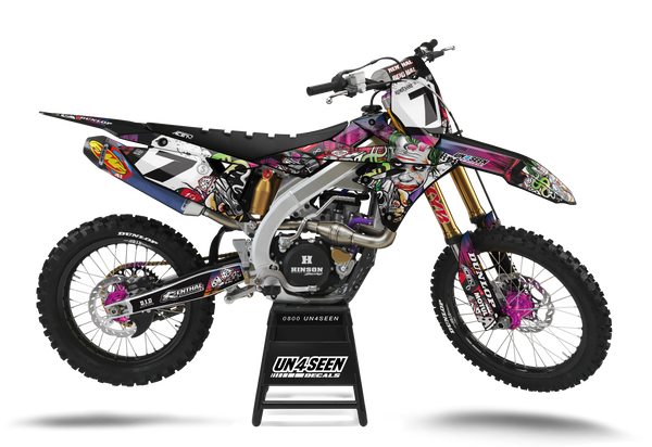 Suzuki Gambling Joker Graphic Kit - RMZ RM RMX DR DRZ JR Models | All Years