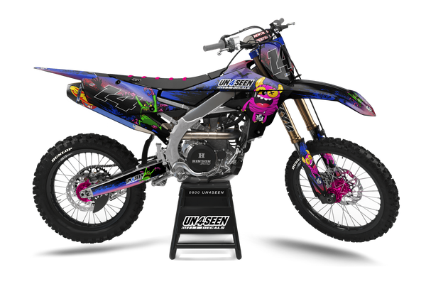 Yamaha Moaning Monsters Graphics Kit -  Tiger Thumb