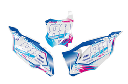 Kawasaki Splashed Number Background - KK KXF KDX KLX Models | All Years