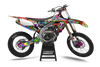 Yamaha Retro Yippies Graphics Kit - Drop Acid Not Bombs