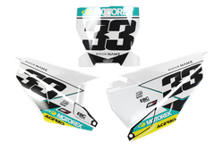 Husqvarna Race Number Background - TC FC TE TX FE FS FX Models | All Years