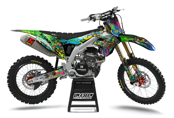 Kawasaki Zombie Graphics Kit -  Lion