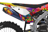 Honda Retro Yippies Graphics Kit - Peace Not War
