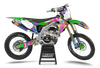 Kawasaki Retro Yippies Graphics Kit  - Bliss