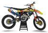 GasGas Zombie Graphics Kit -  Smurfs