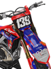 honda crf galaxy Graphics Kit - rush