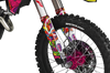GasGas Retro Yippies  Graphics Kit - Drop Acid Not Bombs