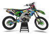 Kawasaki  Hissing Kittys Graphics Kit - Garbage Puss